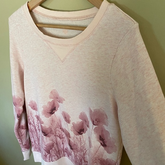 SHAMBHALA French Terry Crew Neck Pullover - Picture 3 of 8